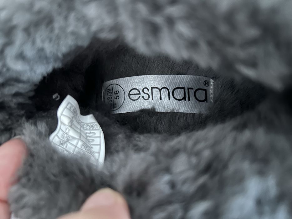 Esmara шкіряні тапки тапочки 38-39 р