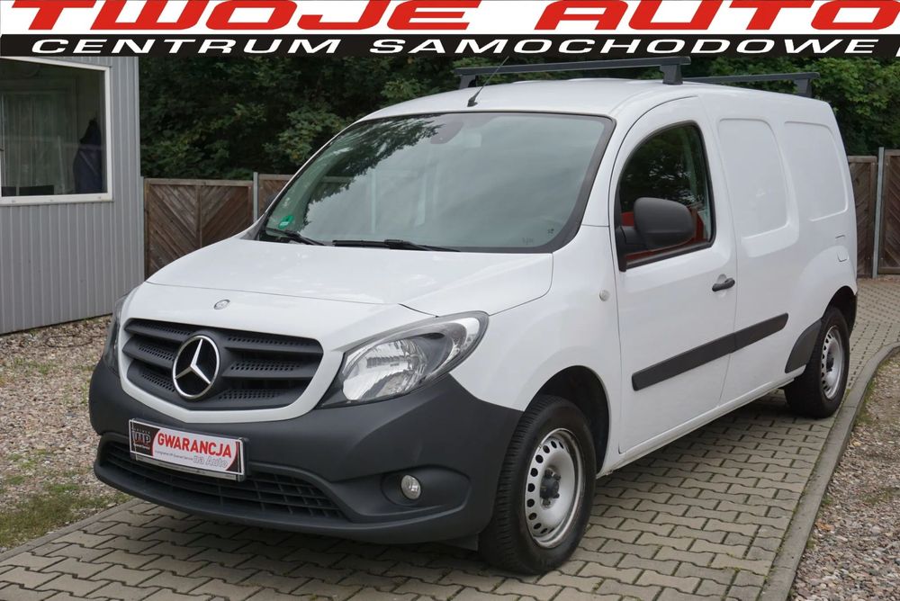 Mercedes-Benz CITAN  GWARANCJA 1.5CDi 90PS LONG Klimatyzacja Bezwypadkowy NIEMCY Zamiana