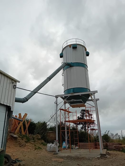 Silos de carpintaria,Montagem sistemas de aspiração