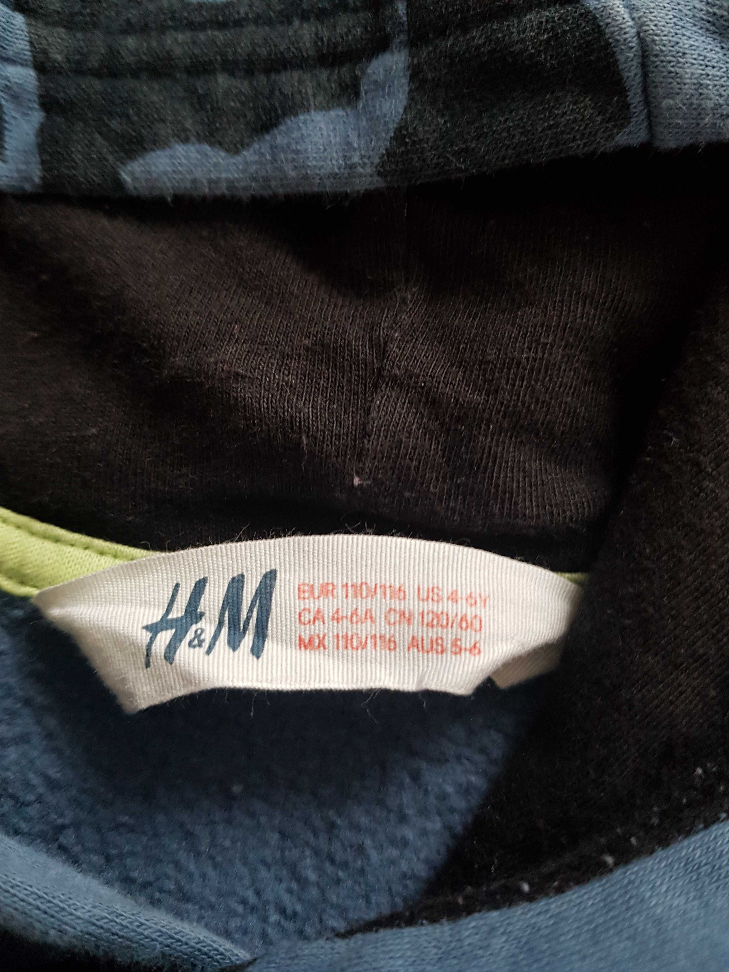 Granatowa bluza H&M 110/116
