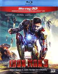 Iron Man 3 3D [Blu-ray 3D + 2D] (Nowy w folii)
