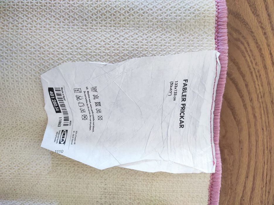 Tapete Ikea Quadrado