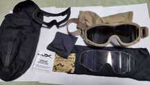 Gogle ochronne balistyczne Wiley X Spear Matte Tan 2in1