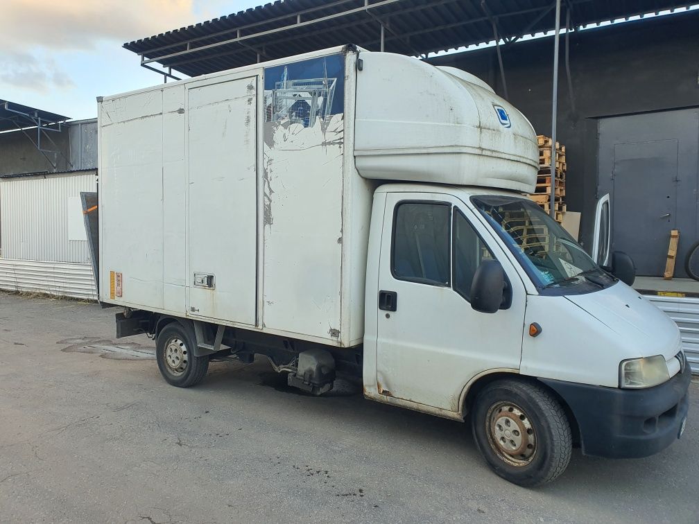 Winda załadowcza zepro skrzynia kontener peugeot boxer 2.8 hdi webasto