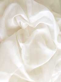 Ткань блузочная - нежно белый шифон с люрексом (150х150 см)