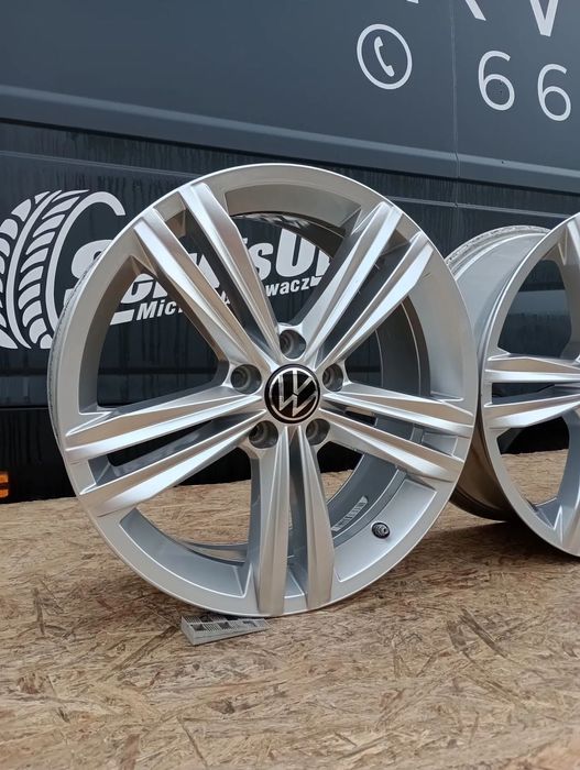 FELGI ALUMINIOWE 5x112 R18 7J ET43 TPMS VOLKSWAGEN BEETLE CADDY GOLF ID3 ID4 JETTA PASSAT PHAETON SCIROCCO SHARAN T4 TIGUAN TOURAN T-ROC