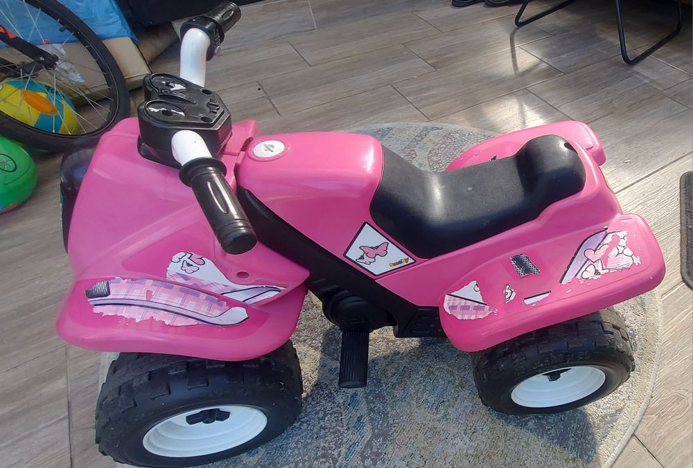 Quad Smoby elektryczny 3-5 lat 5km/h