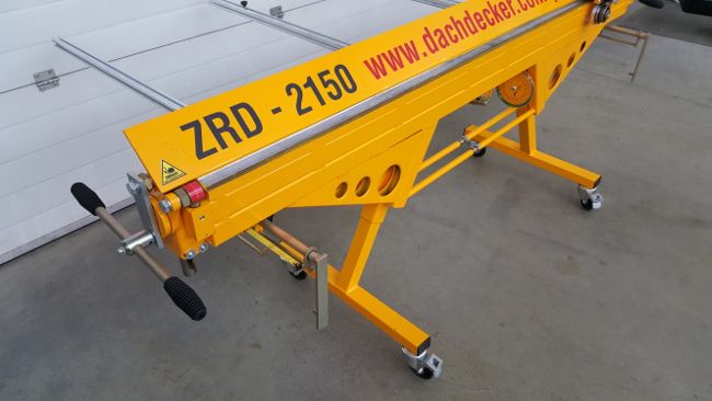 Zaginarka ZRD 2150/1,0 mm DACHDECKER