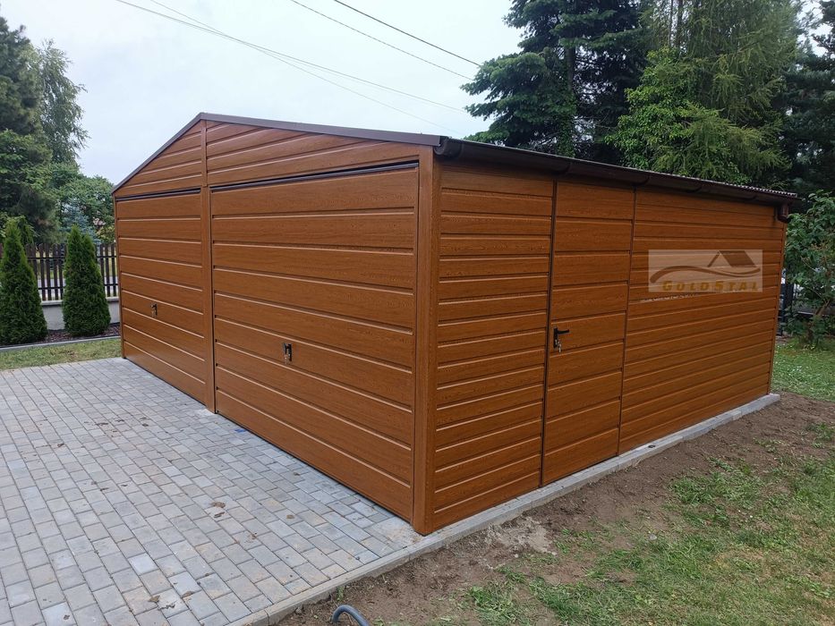 Garaż blaszany 8,5x6 6x5,5 6x6 6x5 4x6 7x6 4x5 3x5 9x6 AŻURY