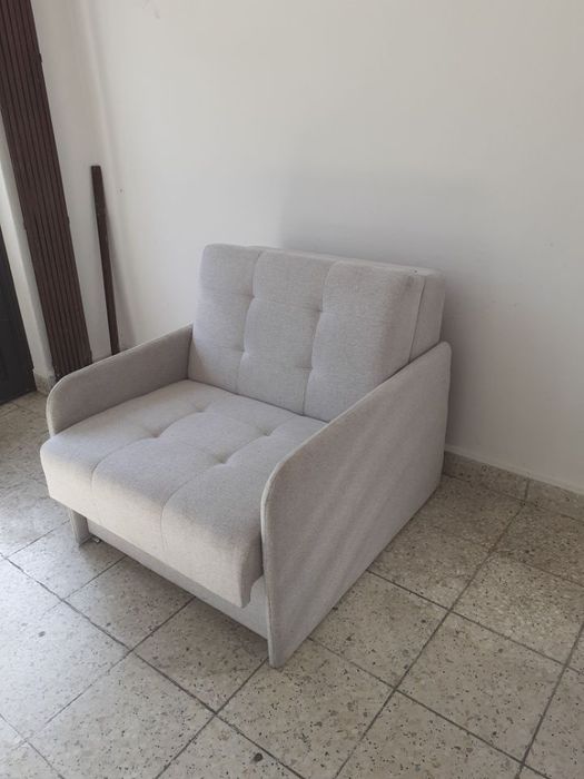Fotel rozkładany na gwarancji