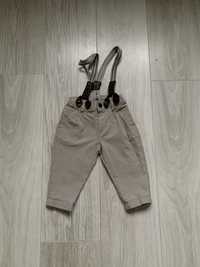 Детские штаны с подтяжками H&M