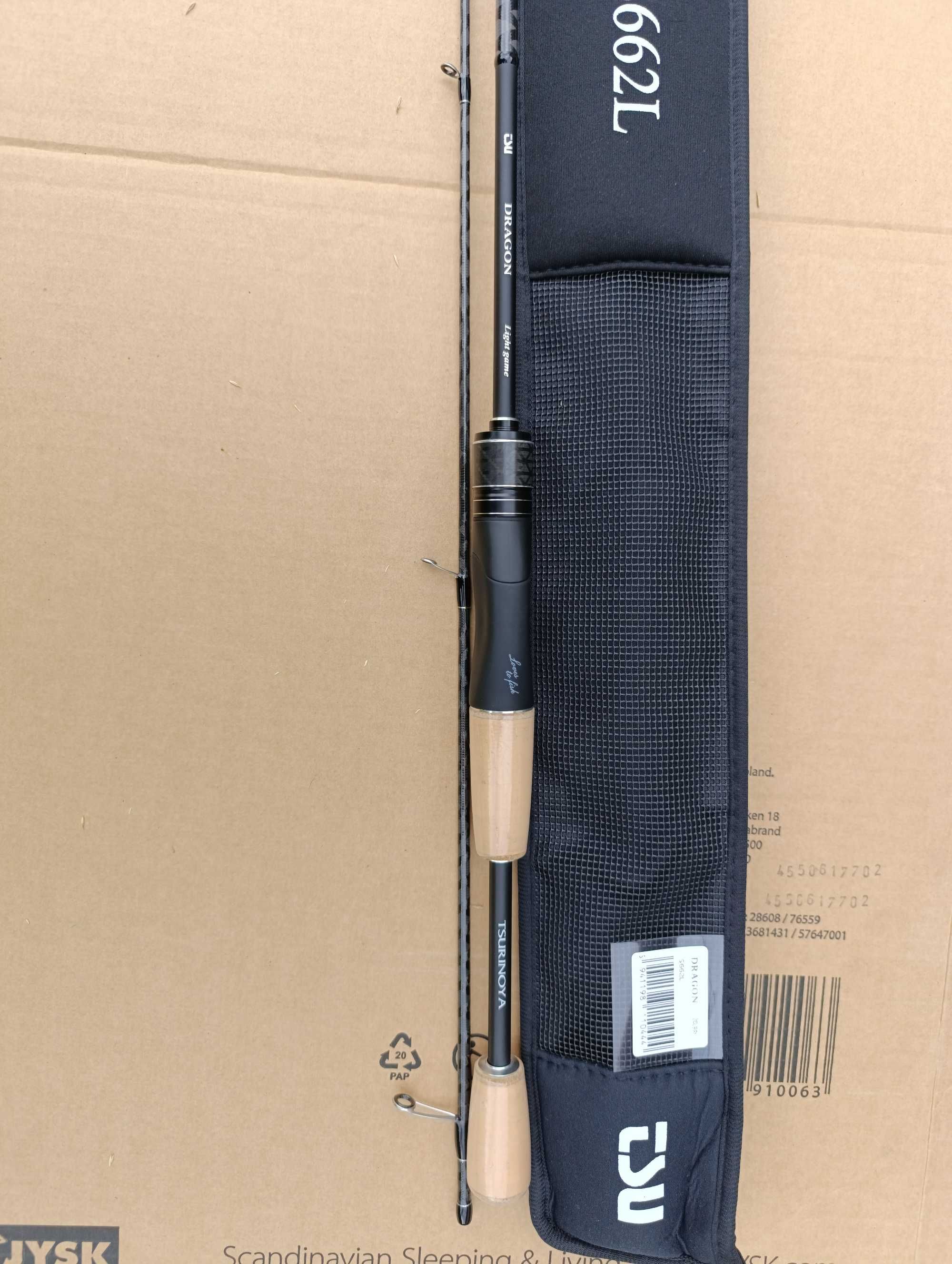 Спиннинг TSURINOYA DRAGON DNS-662L 2-10g новый