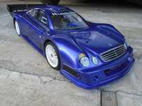 Mercedes CLK GTR Street 4WD 1:8 NITRO Model RC Spalinowy