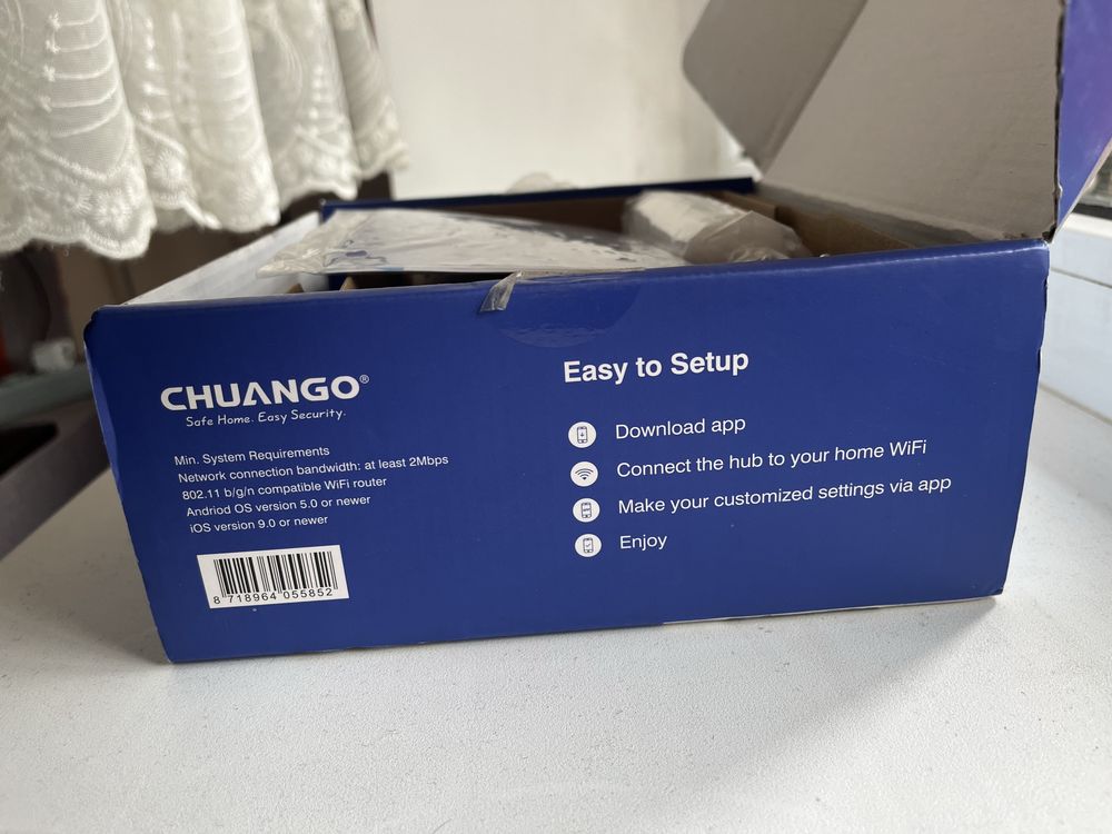 Chuango бездротова ( wifi) сигналізація