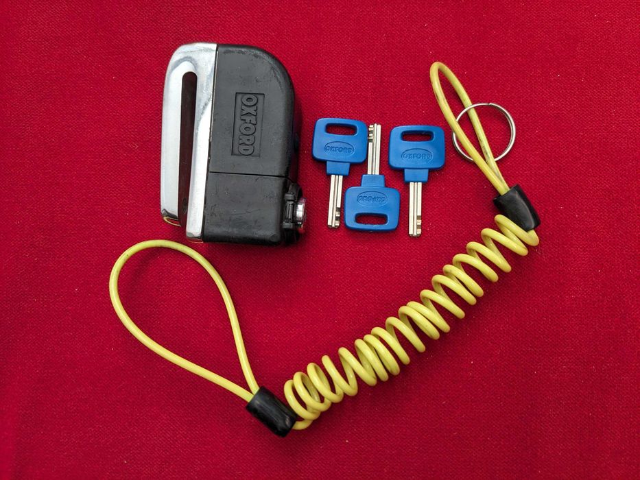 Blokada na tarczę hamulcową z alarmem - Oxford