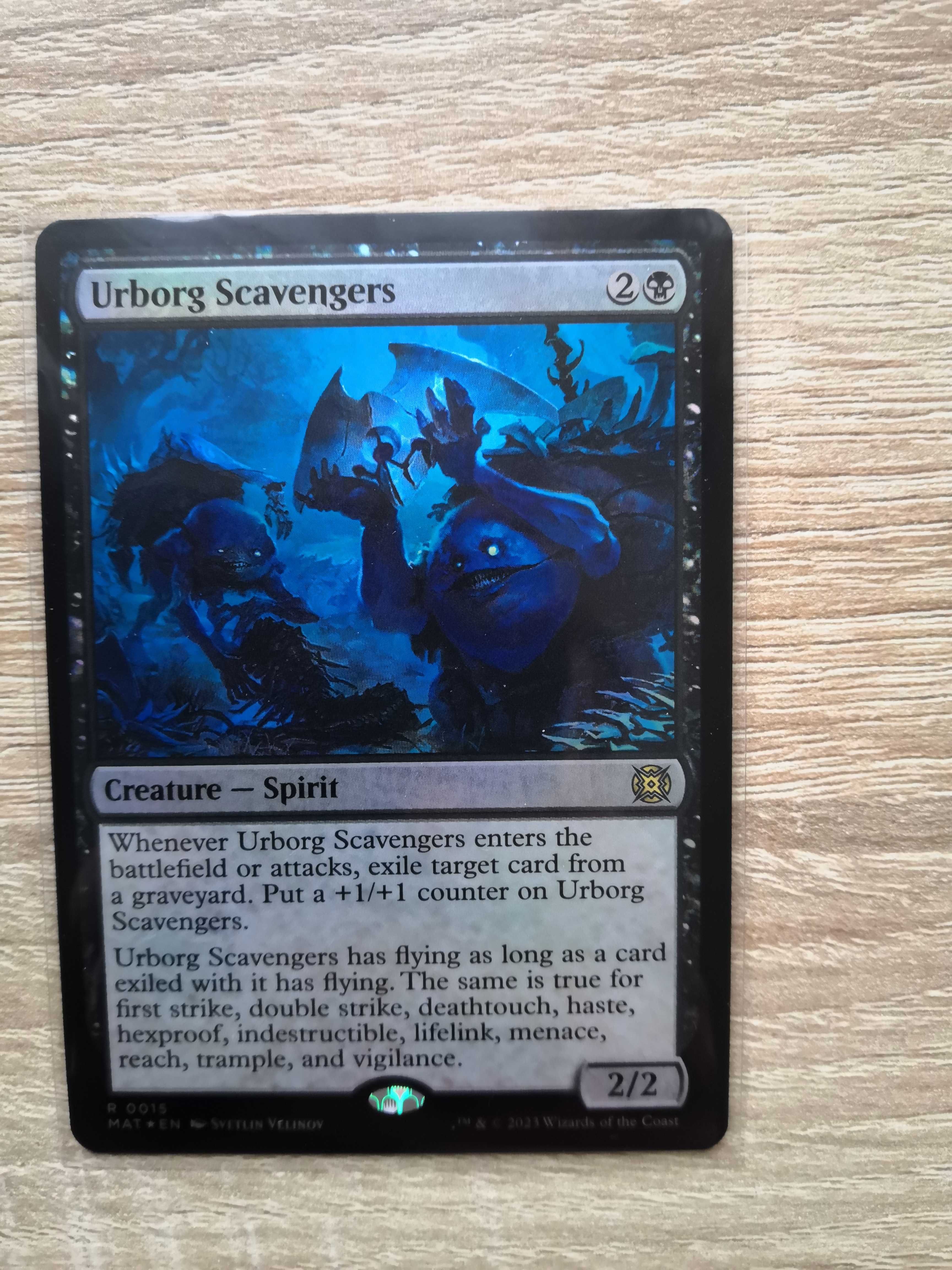 Karta MTG Urborg Scavengers, wersja: FOIL