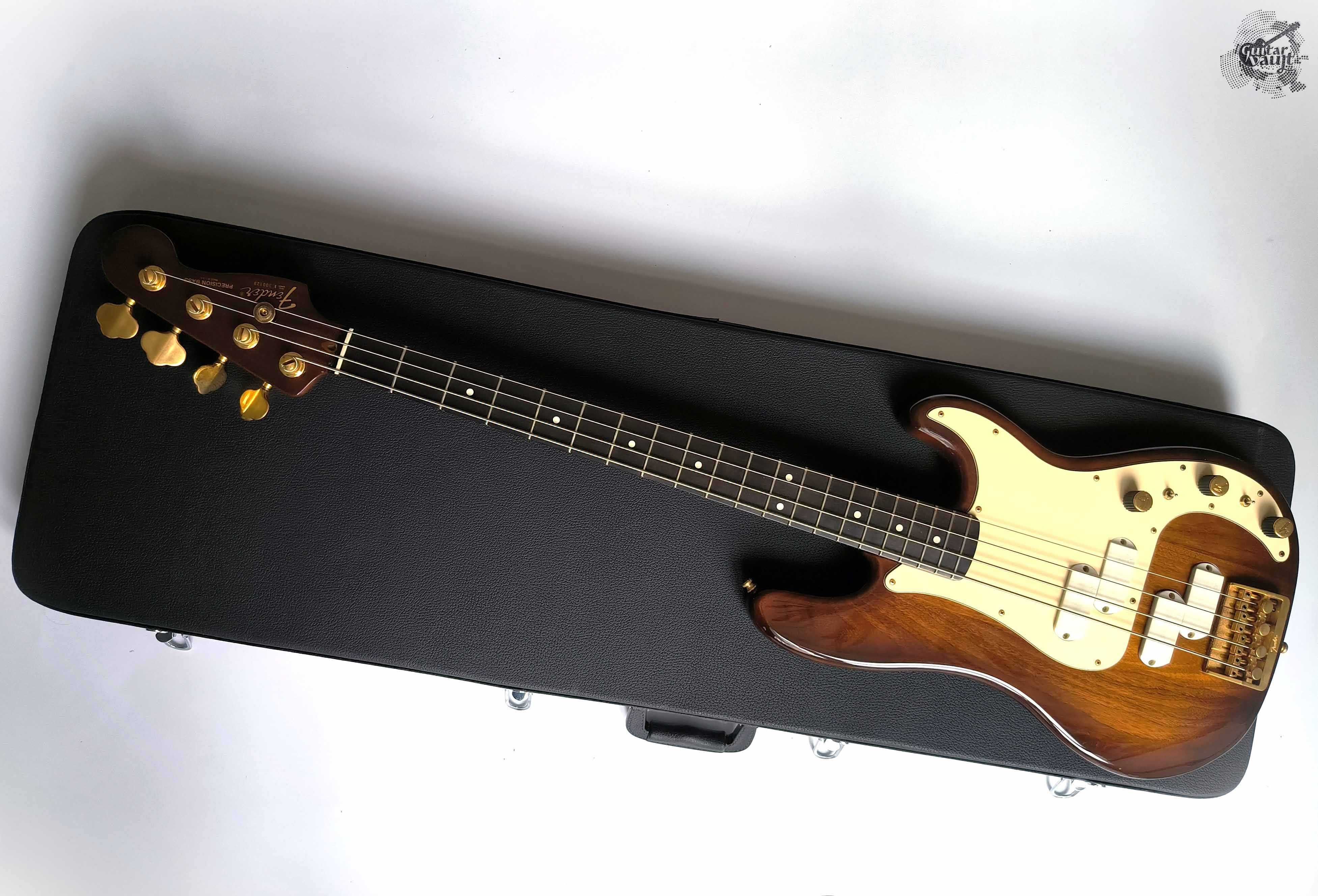 Як новий! '1983 Fender American Elite II Precision Bass Walnut Limited