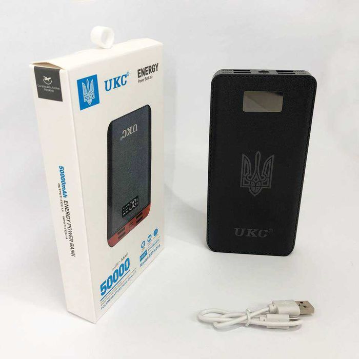 Потужний Павербанк 50000 mah повербанк POWER BANK UKC