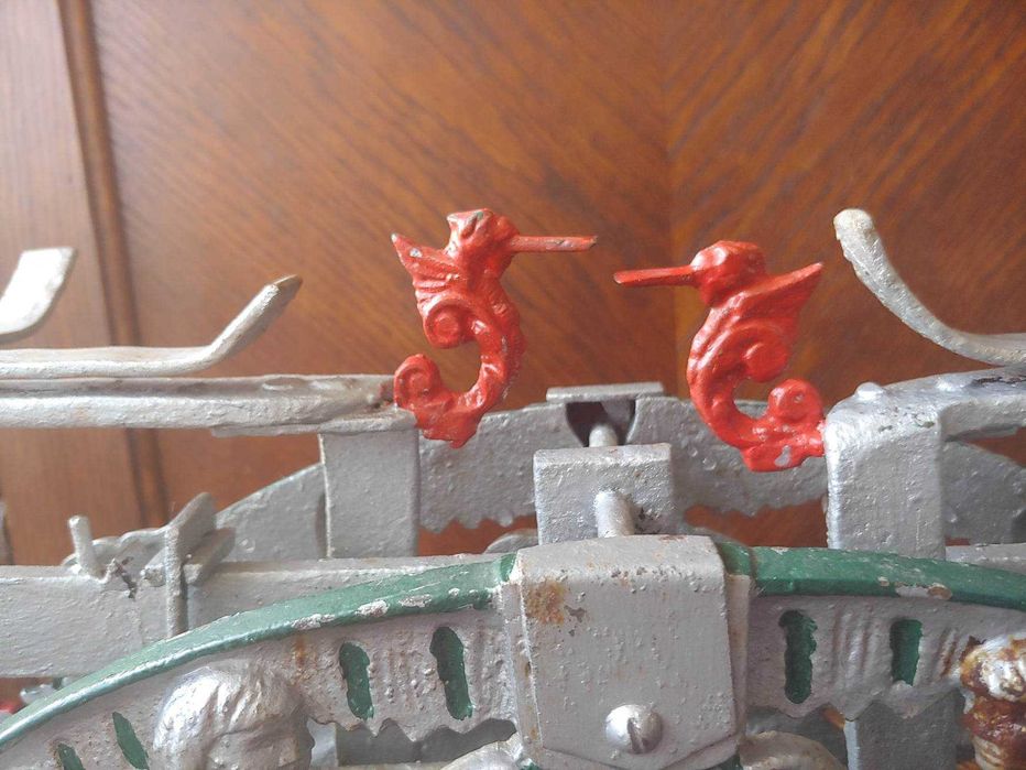 Stara waga szalkowa 10 kg z lat 20-30 XX wieku unikat pięknie zdobiona