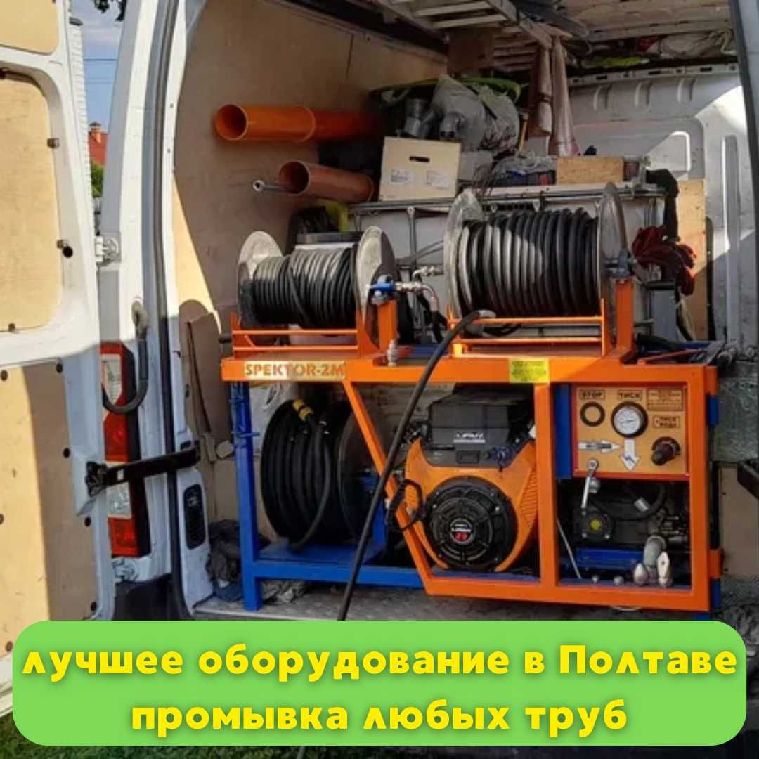 Прочистка канализации, Гидродинамика, ОСББ, Чистка канализации