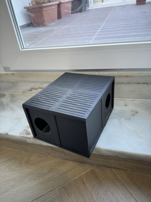 Ninho / abrigo para porquinho da india