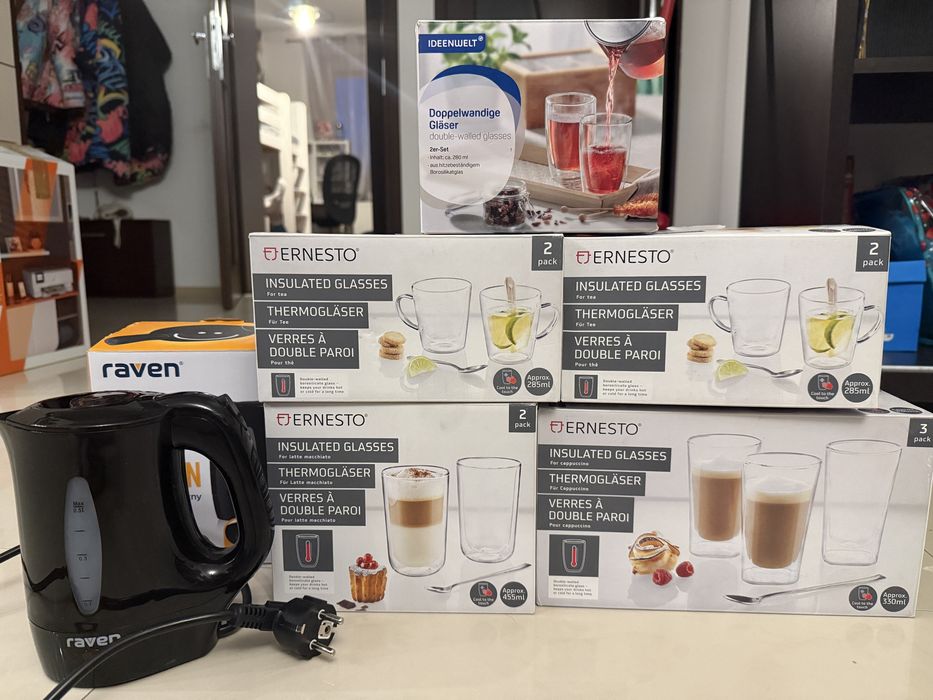 Sprzedam czajnik i kubeczki