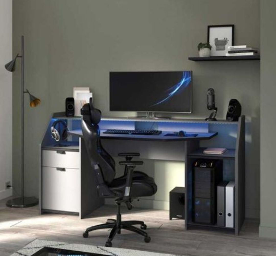 Mesa secretária gaming rgb