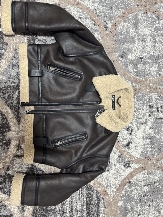 Дубленка Zara размер L