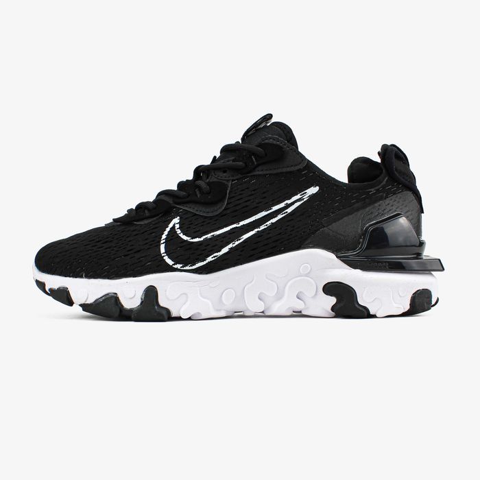 Кросівки Nike React Vision Black/White Premium