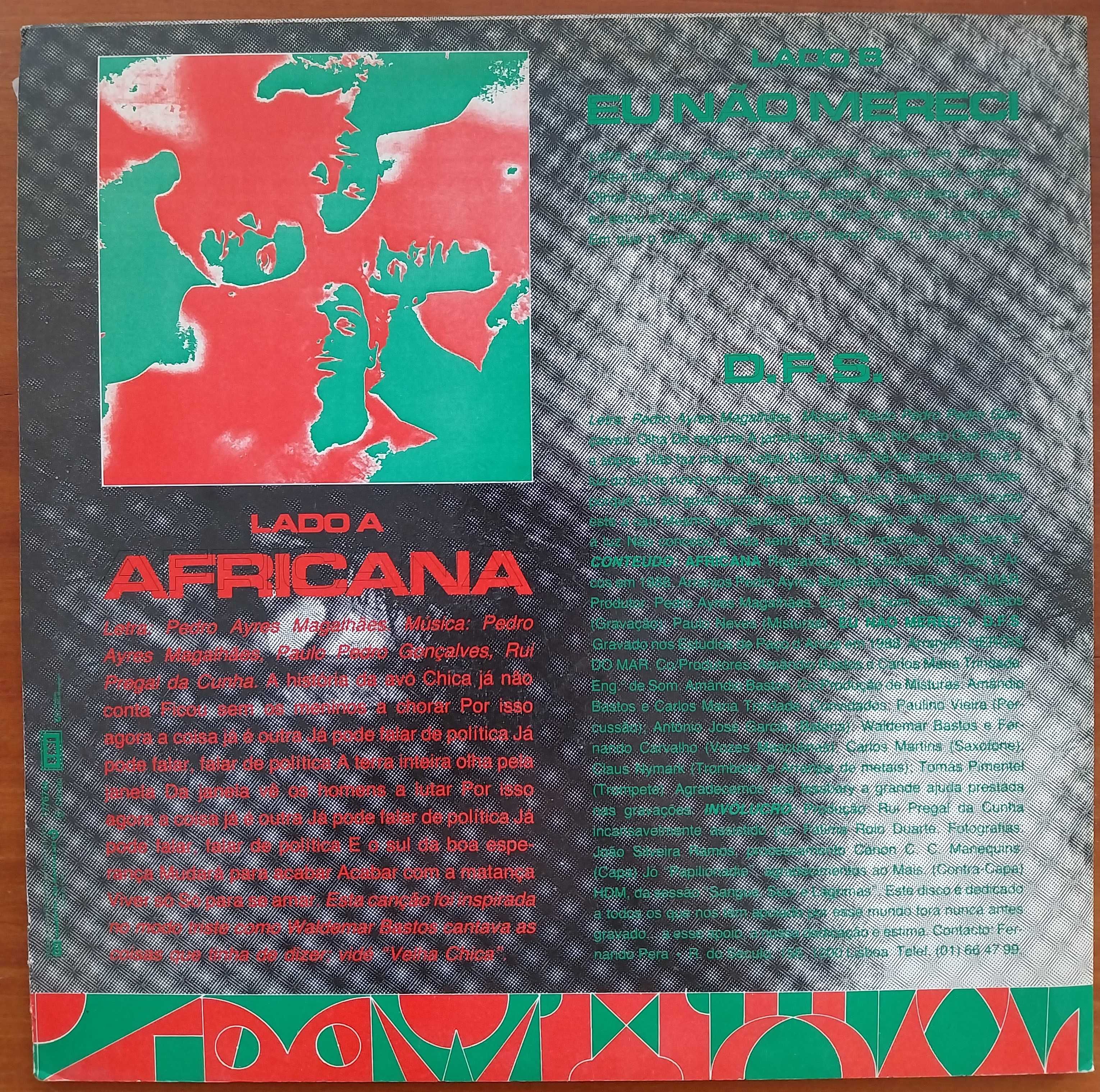 vinil: Heróis do Mar “Africana”