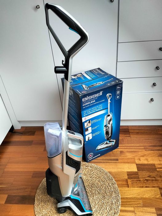 Odkurzacz pionowy Bissell Cross bezprzewodowy 3w1 odkurza myje suszy