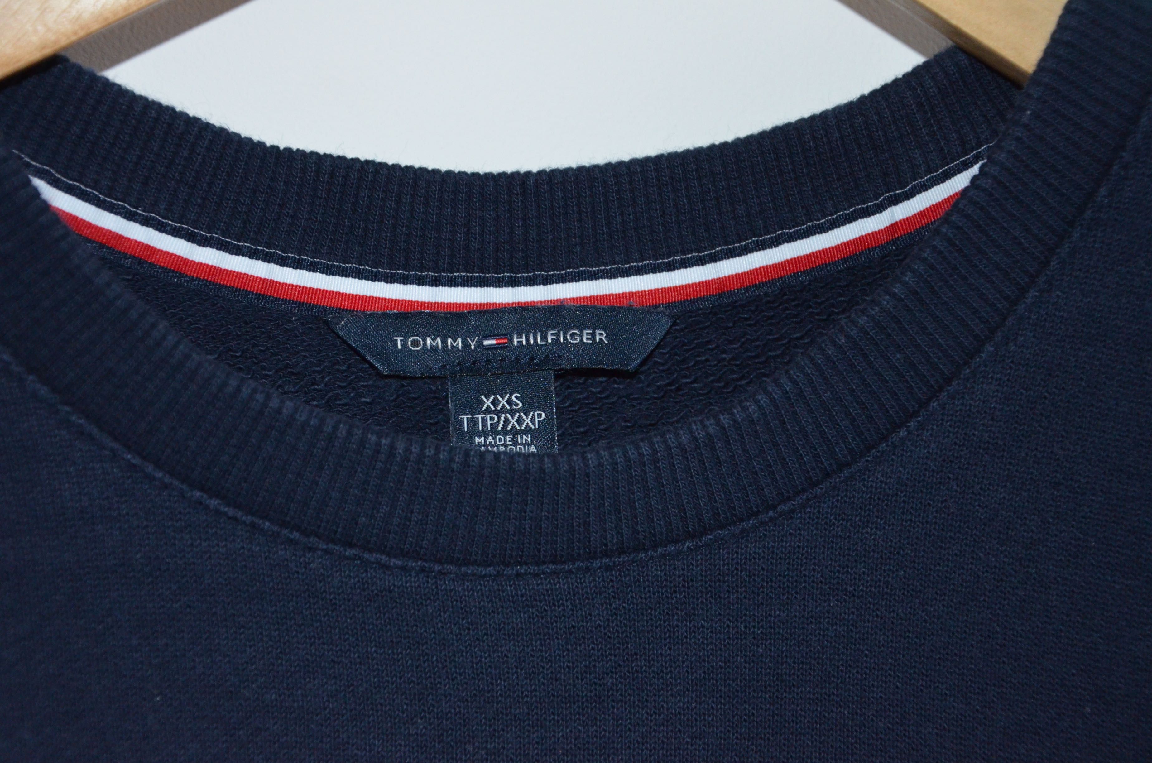 bluza damska Tommy Hilfiger r. XXS granat