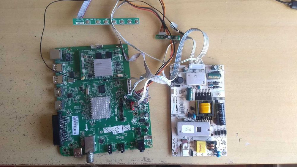 Main Board e Fonte alimentação   SANYO