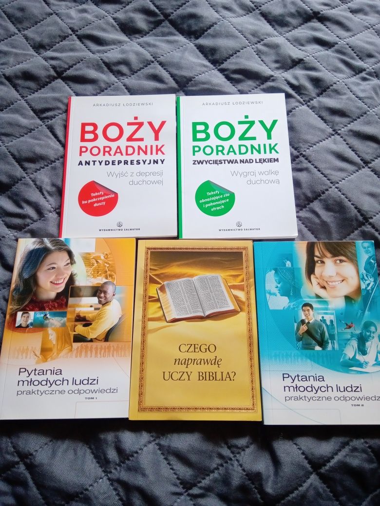 Pakiet książek religijnych 5sztuk