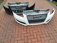 Audi A3 8P II LIFT zderzak przód kompletny biały Czarny Ly9b lz9y