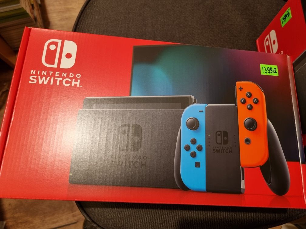 Konsola Nintendo Switch v2 kolorowy