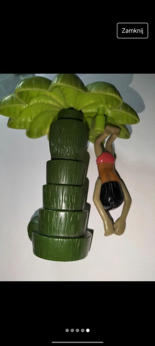 Zabawka z mc donalds 2003,księga dżungli