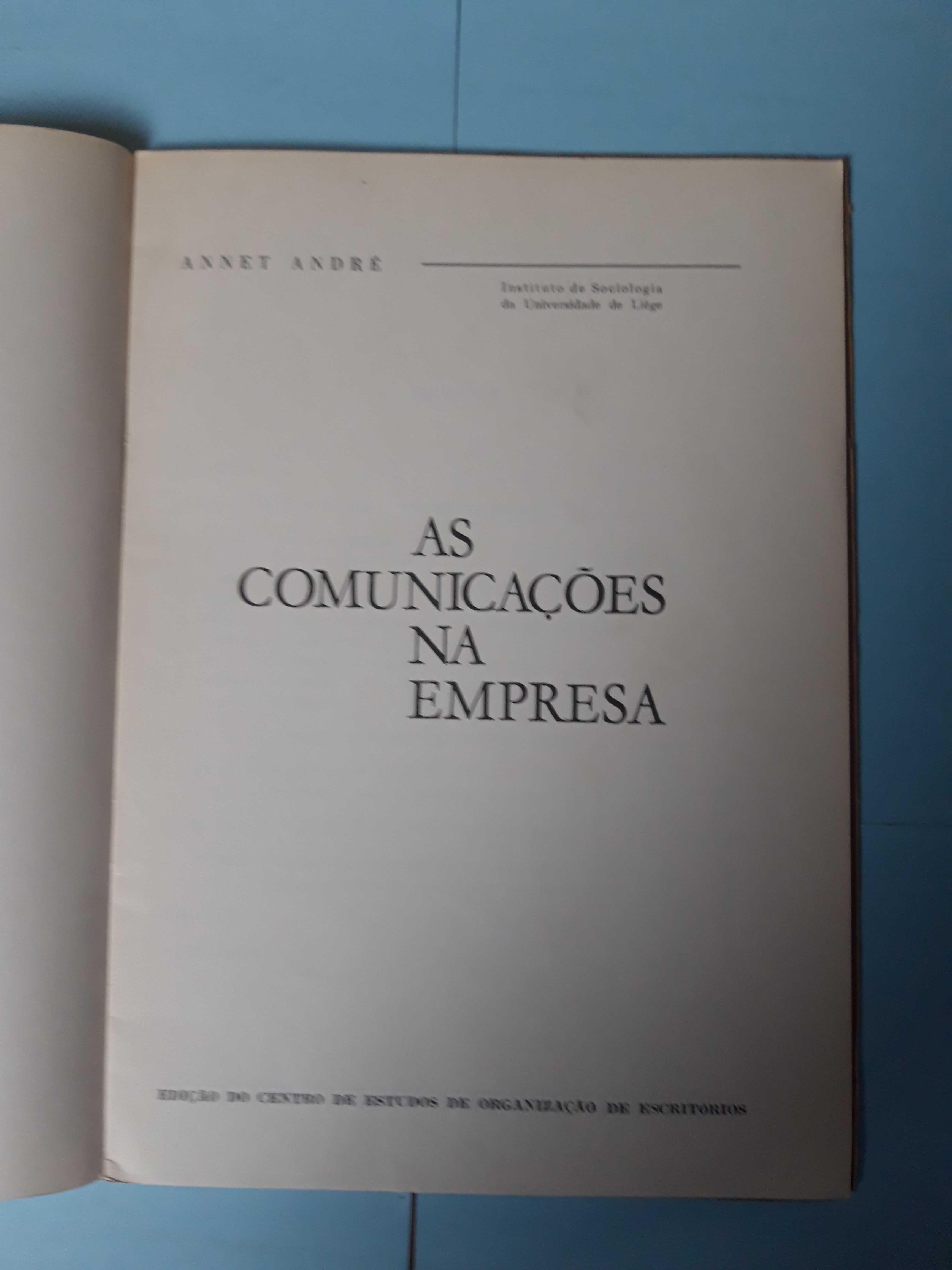Livro - As Comunicações na Empresa - Annet André