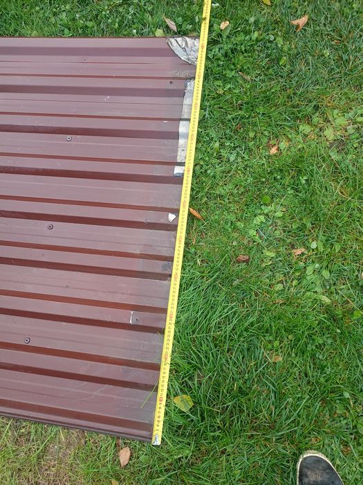 Blacha trapezowa z demontażu