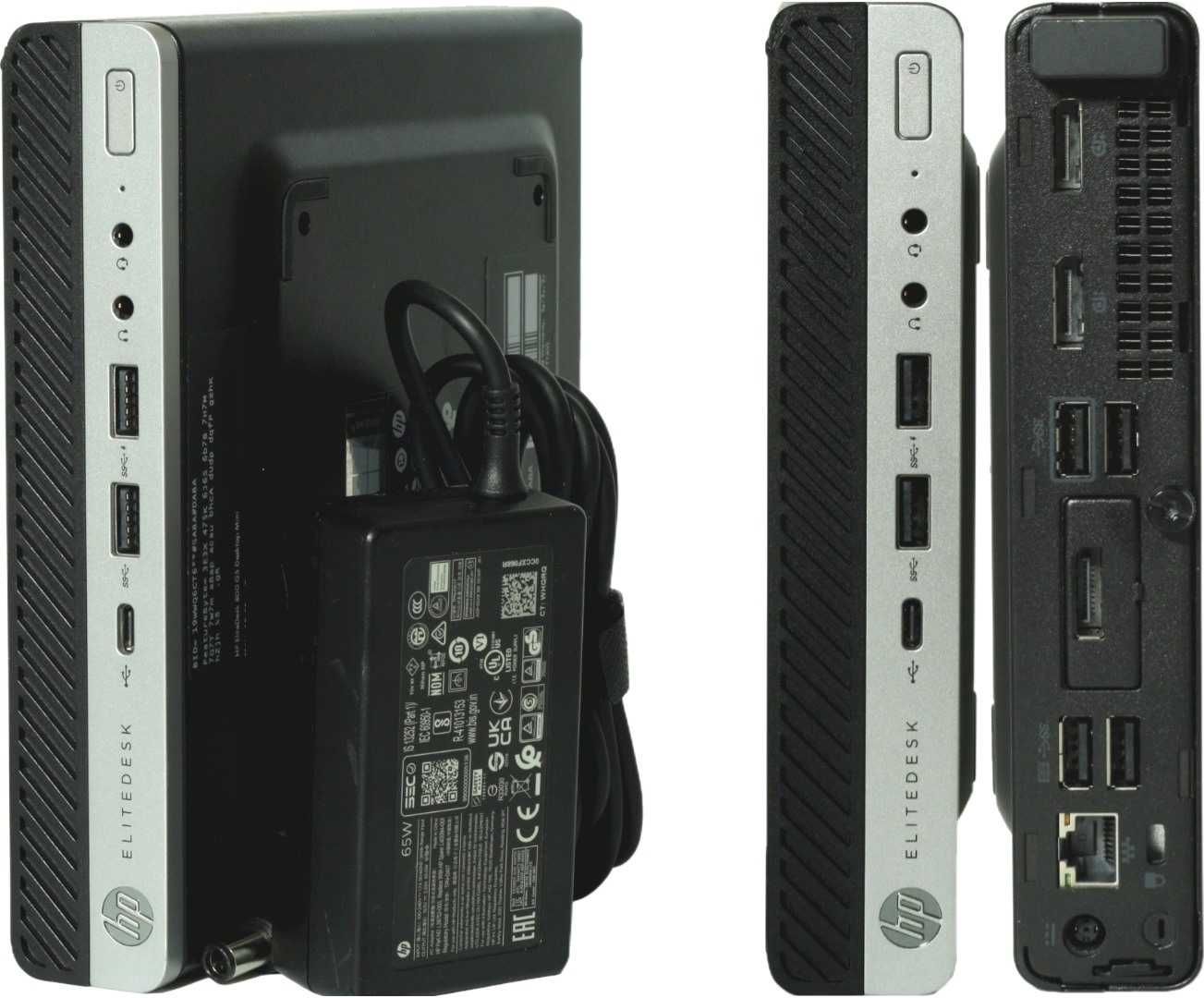 Микро HP EliteDesk 800 G5 mini 35W (i7-9700T/8GB DDR4/Wi-Fi/2шт m.2/W)
