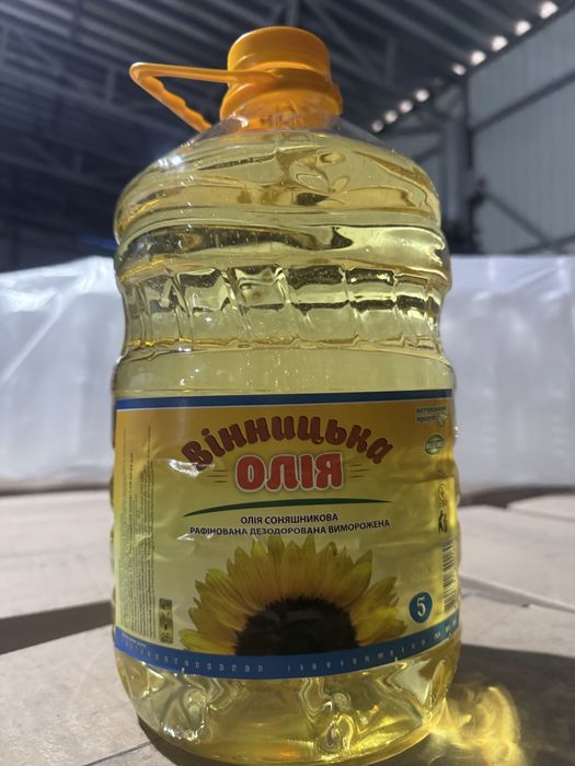 Олія рафінована 4.2л.Продаж від 3 бут