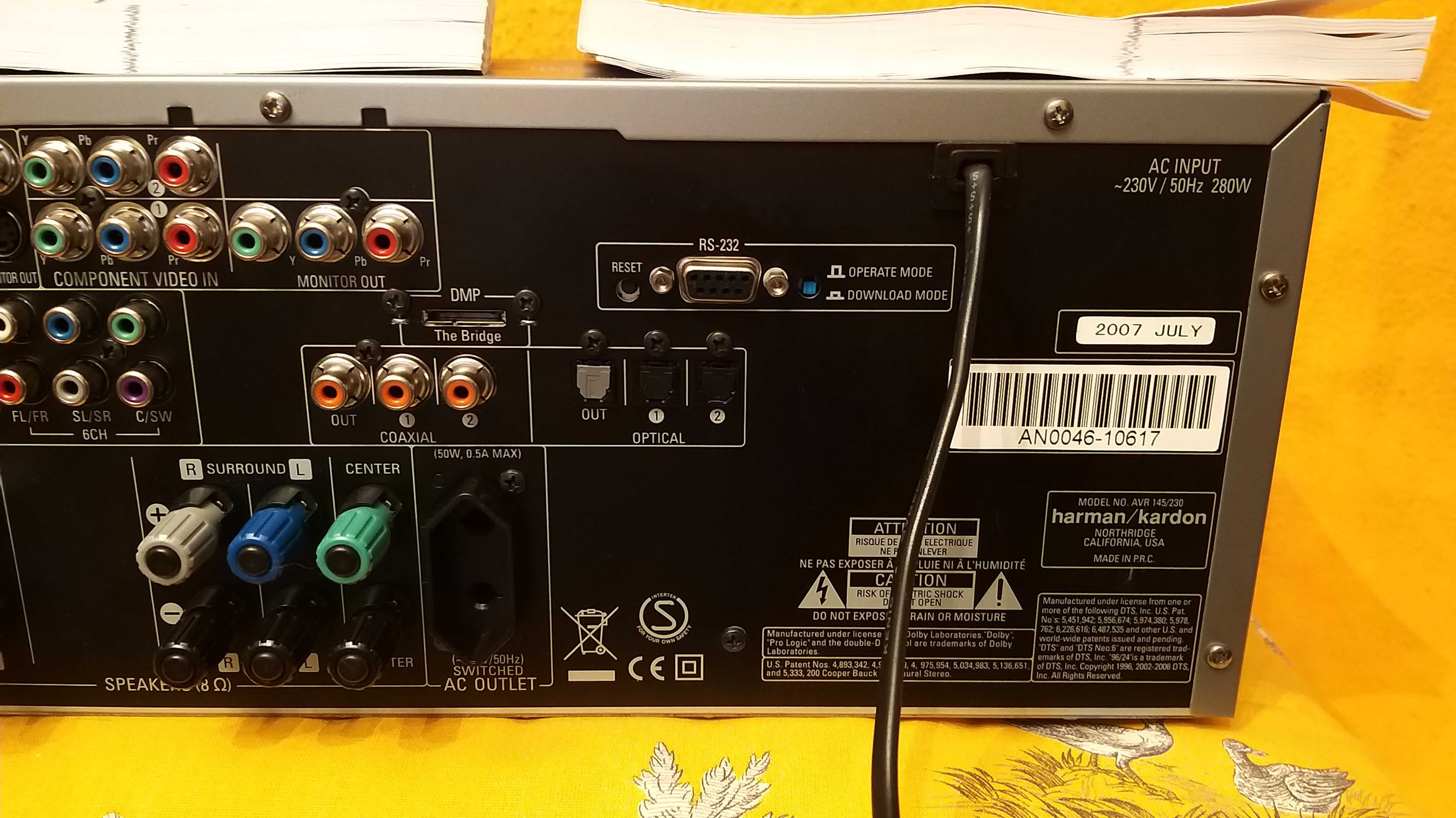 amplificador Harman Kardon AVR145