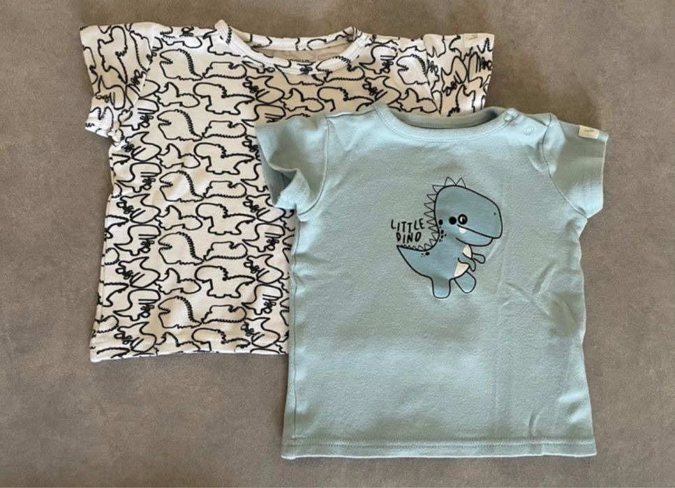 2pak koszulek z krótkim rękawem Coccodrillo r. 74