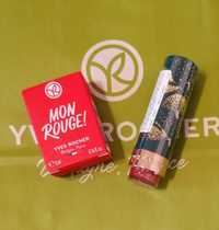 Набор Помада ярко Красная + Аромат Mon Rouge 5мл Ив Роше Yves Rocher