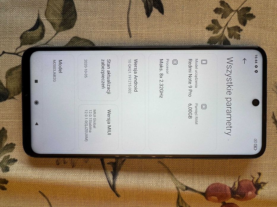 Redmi Note 9 Pro - jak nowy