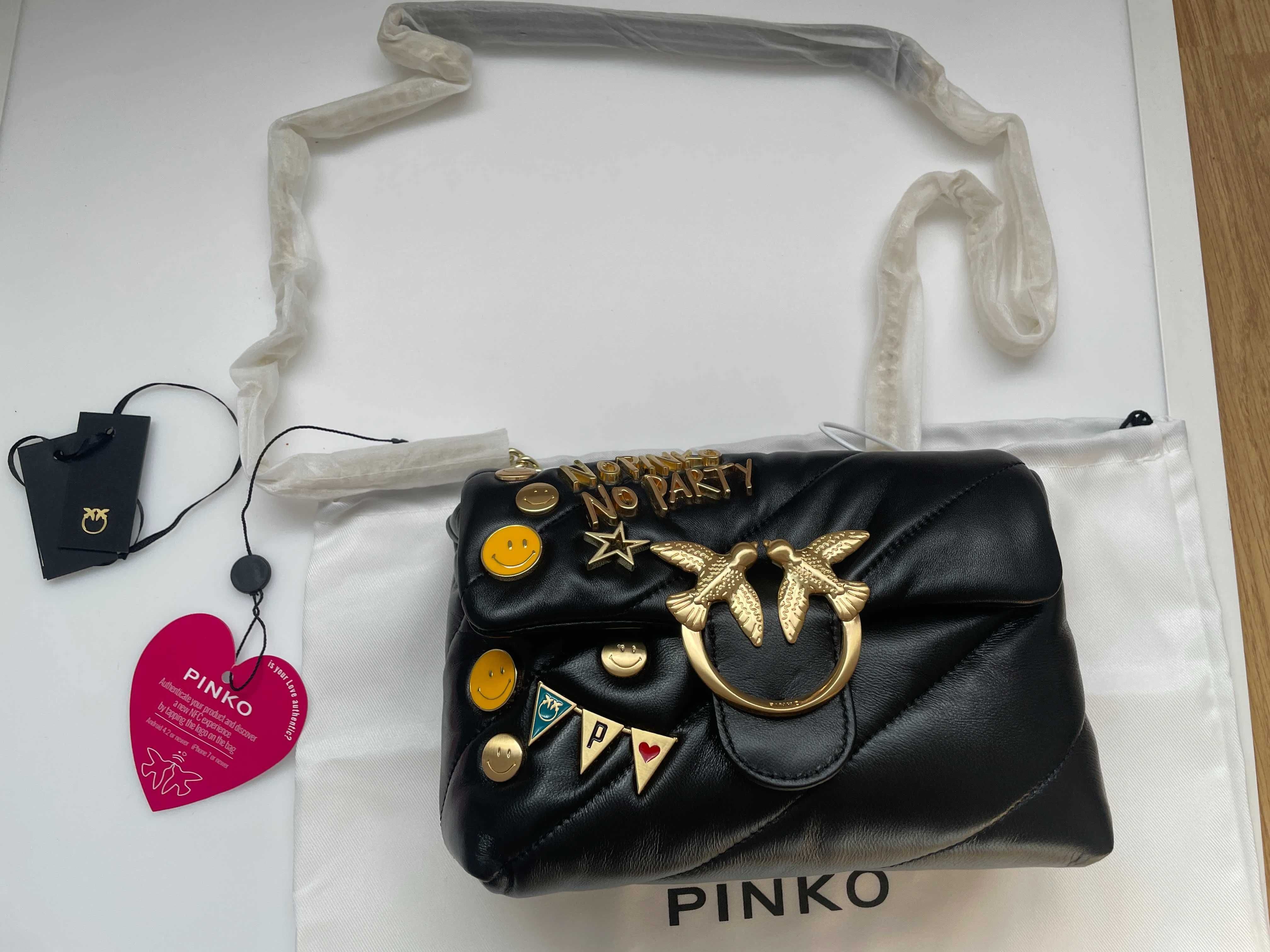 torebka pinko love mini puff party bag nowa