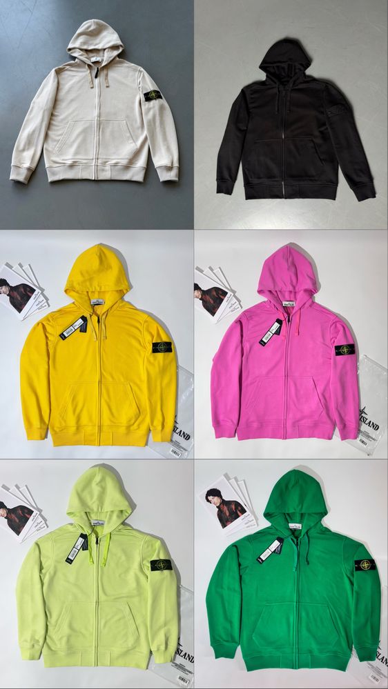 Зіп худі Stone Island/zip худі стон айленд/кофта стон