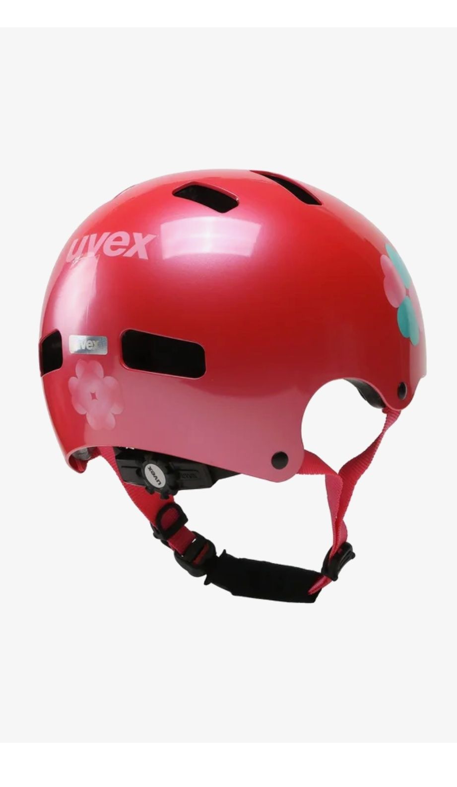 Nowy kask rowerowy Uvex Kid 3 różowy 55-58 cm