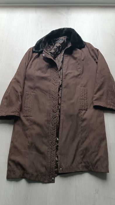 Casaco inverno castanho