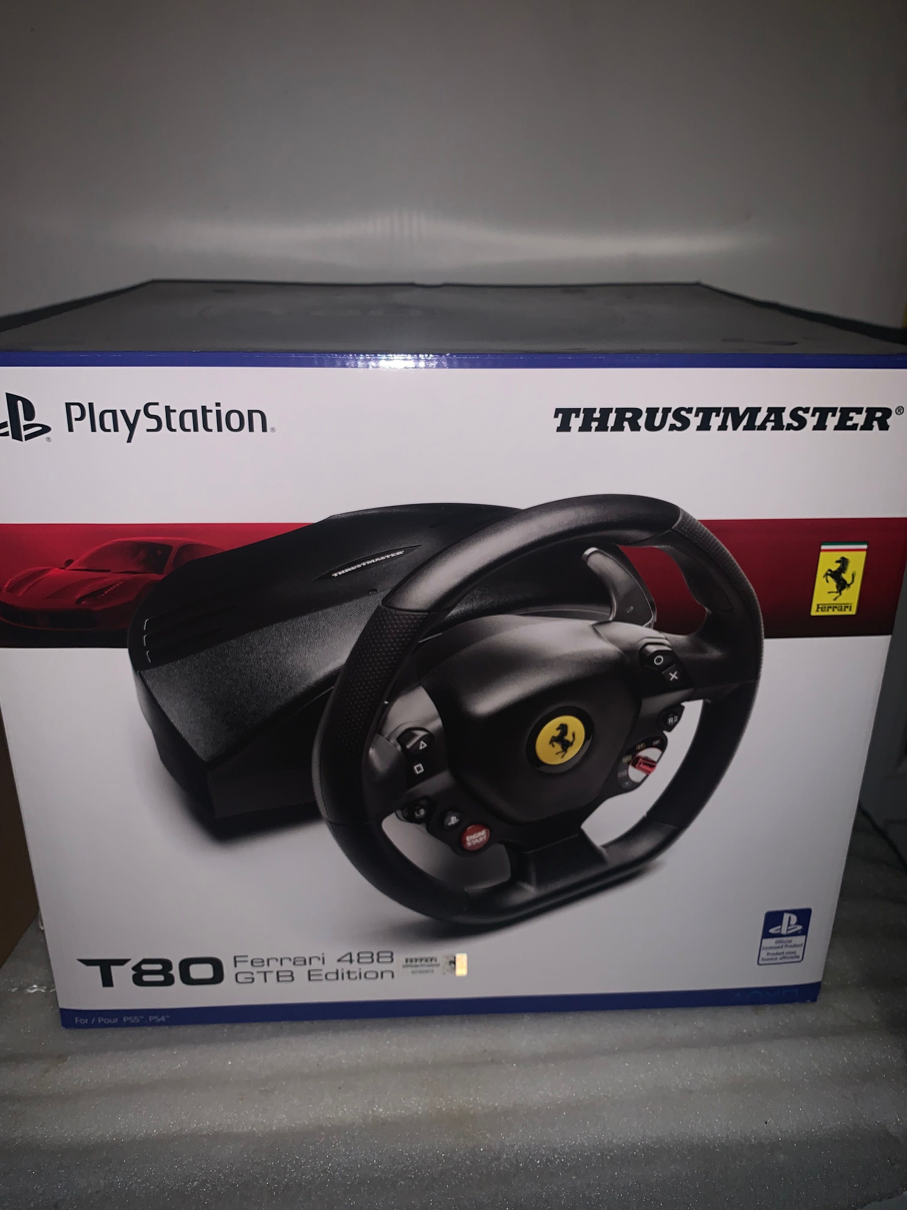 ігровий руль Thrustmaster T80 Ferrari 488 GTB Edition